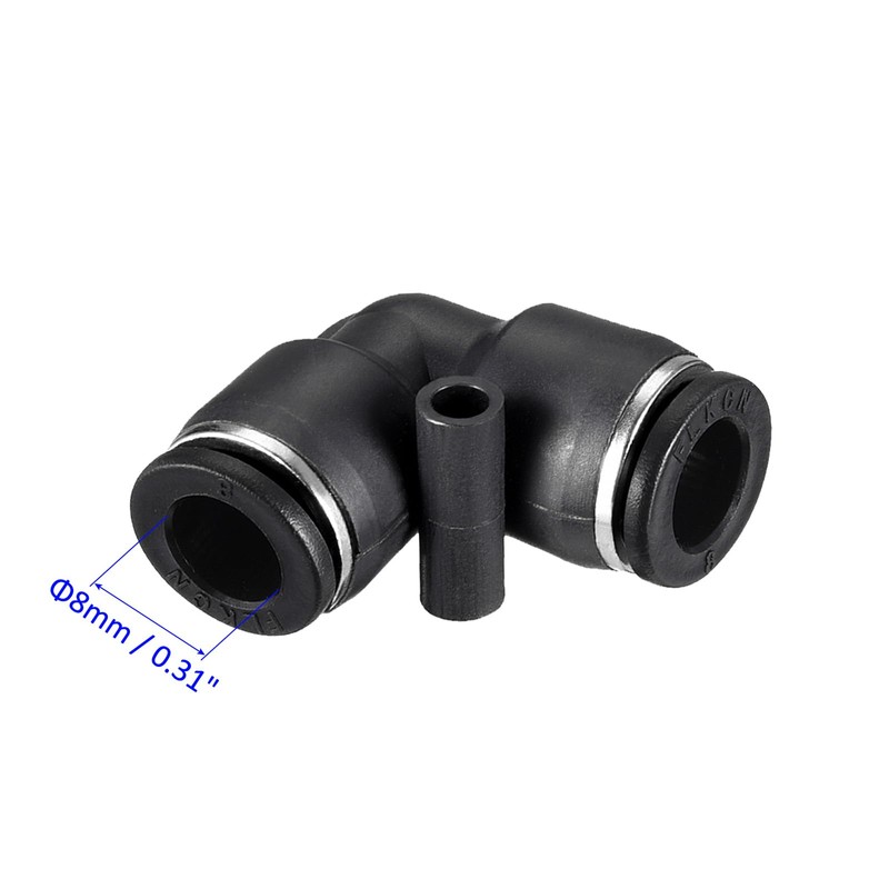 M METERXITY 2 x Angle Connecting Push Pipe Assembly Quick