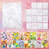 VOCHIC 16 Pcs Pre Drawn Canvas for Painting for Adults