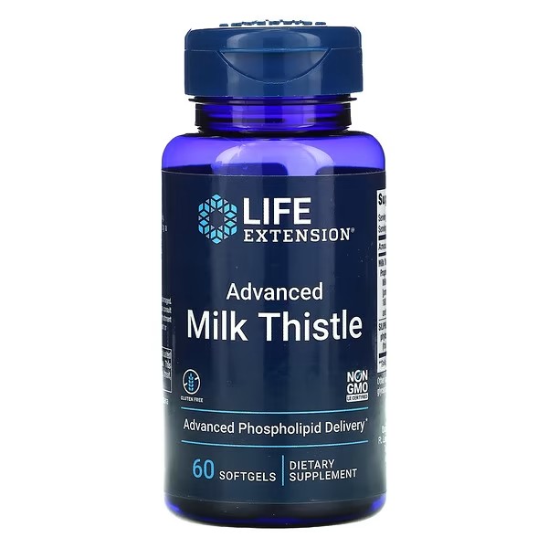 LIfe Extension,  Advanced Milk Thistle - 60 Softgels