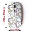 2.4G Wireless Mouse with Cute Pattern Design for All Laptops