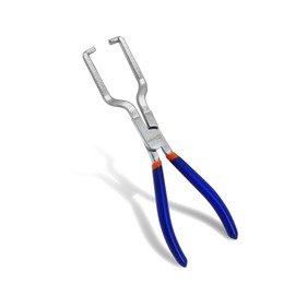 TOOLUTION Fuel Line Disconnect Pliers, 9 Inch Automotive Fuel Filter Removal Tool Quick Release Hose Clip Pipe Clamp Plier for Car Repair