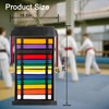 Klizdum Karate Belt Display Rack - Holds Up to 12