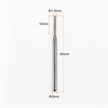 sourcing map 30pcs Diamond Grinding Burrs Carving Bits 1.5mm Cylindrical