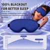 iMate 3D Blackout Eye Mask for Sleeping, Contoured Light Blocking
