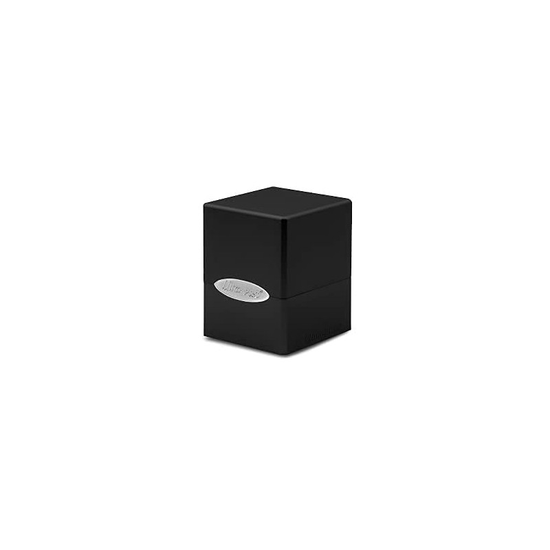 Ultra Pro E-15585 Satin Cube Deck Box-Jet Black