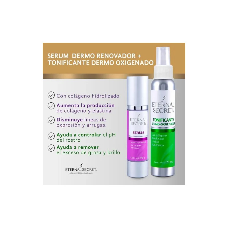 Eternal Secret Kit Hidratante - 6 Productos De Skincare