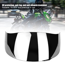 Acouto agv k1 -Ready face, Helmet Visor Lense Motorcycle Wind Helmet Lens Visor Full Face Protector Sheets Fit for AGV K1 K3 SV K5 K5-S