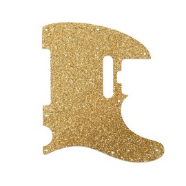 wd Custom Pickguard Fender American Elite Telecaster Rose Gold Sparkle