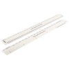 Rulex 30cm 12 inch Flat Oval Conversion Ruler - Imperial