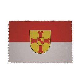U24 Brillenputztuch Bietigheim Fahne Flagge Glasreinigungstuch Microfasertuch