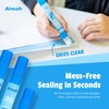 Aimoh Envelope Moistener with Adhesive, Fast-Drying, Envelope Sealer, Stamp and