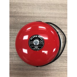 SUNS International CB-4R-240 Red Alarm Bell 4in 240VAC