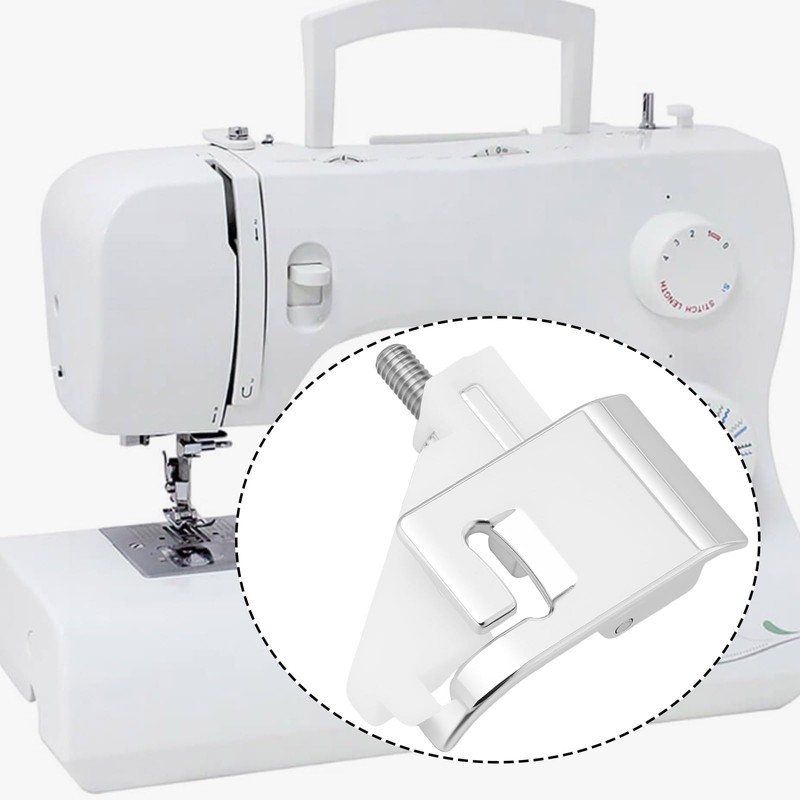 ECSiNG 1x Piedino per Orlo Invisibile 7308P Compatibile con SINGER