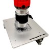 KKnoon Set of 3 Router Table Insert Plates, Aluminum Alloy