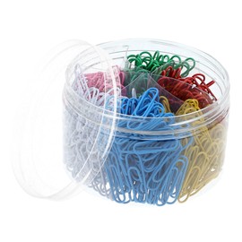 SEWACC 480pcs Assorted Color Paper Clips Set Colorful Binder Clips for Document Organization Office and School Versatile and Creative Supplies for Crafting Bookmarking and More