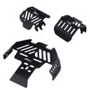 NMNRC 3Pcs Thickened Axle Chassis Skid Plate Armor Portector Defend