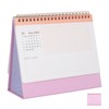 SHINEOFI Desk Calendar 2025-2026 Small Desktop Standing Flip Calendar for