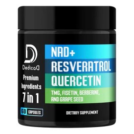 Suplemento En Cápsula Dedicad Premium Nad +resveratrol Y Quercetina De Nad Resveratrol Quercetina X 100g
