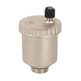 Foset VPA-01, Válvula de purga de aire 1/2", latón niquelado
