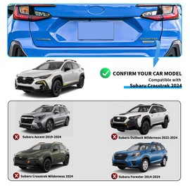 Roof Rack Cross Bars Fit for Subaru Crosstrek 2024 (Not Fit Wilderness) Aluminum Racks Roof Rails Crossbars with Lock for Cargo Bars Kayak Bike Canoe Carrier Luggage Snowboard