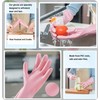 BechKCpro 3-Pair Durable Kitchen Dishwashing Gloves with Latex free -