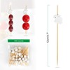 Minisland White Rabbit Cocktail Picks, 4.7 Inch Long Bamboo Fancy