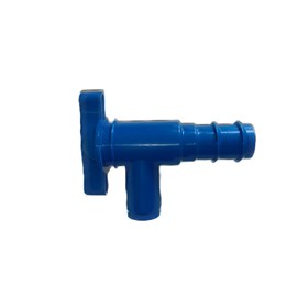 ADVENTURE OUTDOOR SUPPLIES Blue Drainage Tap for Caravan & Motorhome Fresh Water Tanks – Fits 28.5mm Convoluted Hose – Easy Install Valve