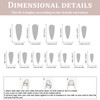 24-Piece Crystal Cat Eye Blood Red Set with Nude Pink