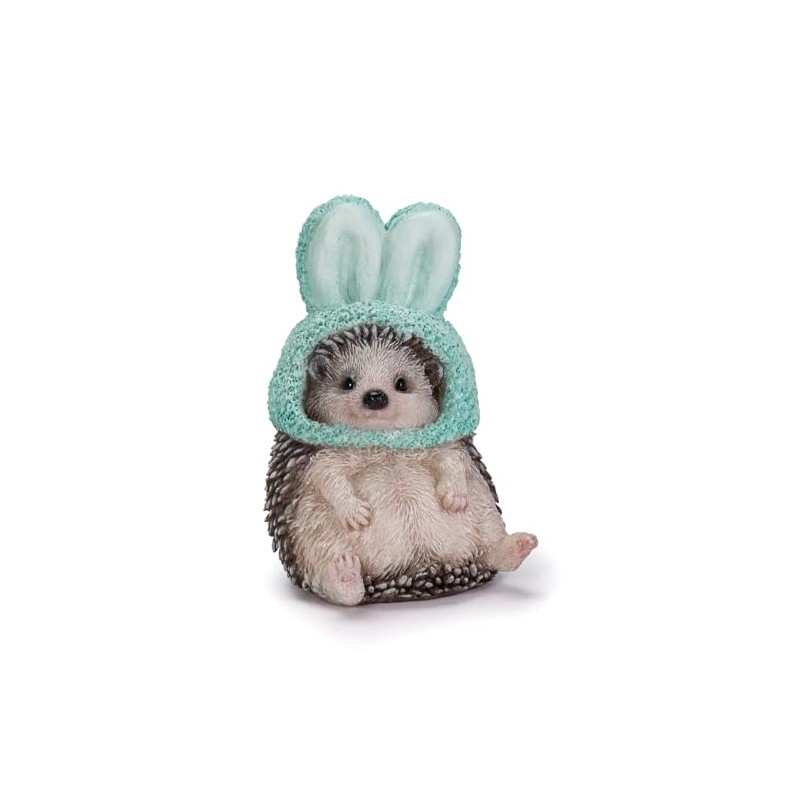 Oubia H23169 Headpiece Hedgehog Doll Figurine, 4.7 x 2.4 x