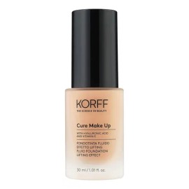 Base de Maquillaje Korff Cure Make Up, Efecto Lifting Fluida Para Pieles Maduras