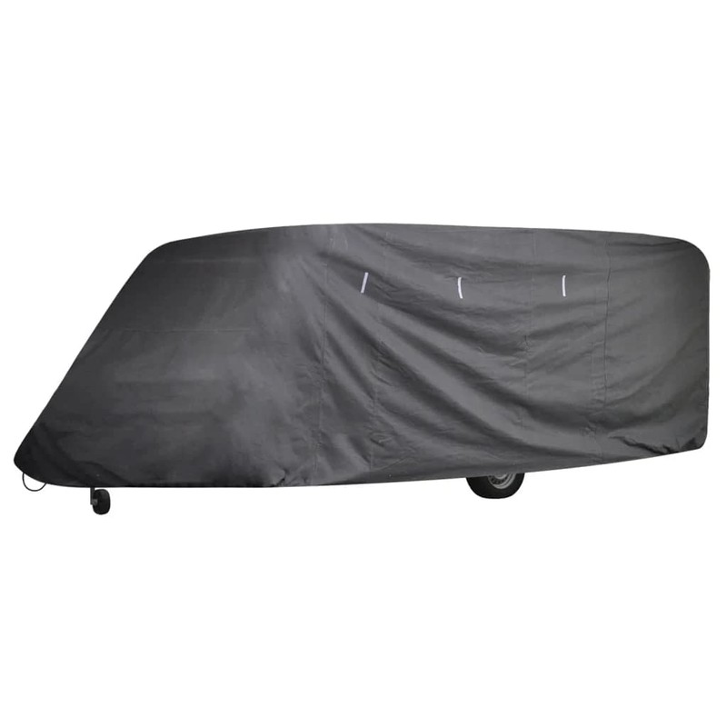 vidaXL RV Cover, Caravan Cover for Camping, Caravan Top Cover