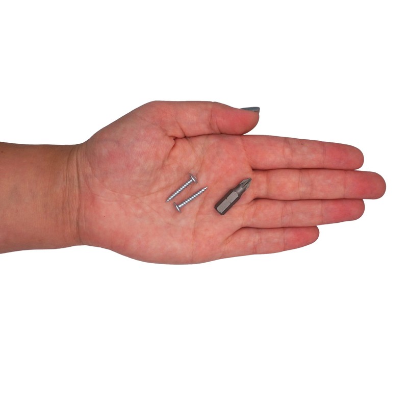 SKIR'CO (Pack of 100) Galvanised Steel 3.0 x 20mm Silver
