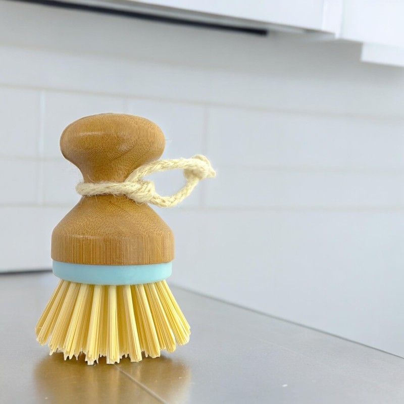 MIJOMA Dish Brush Cleaning Brush Made of Bamboo Wood with