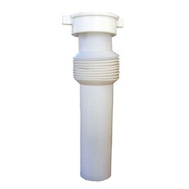 LASCO Plumbing Repair 03-4317 White Plastic Tubular with Nut And Washer