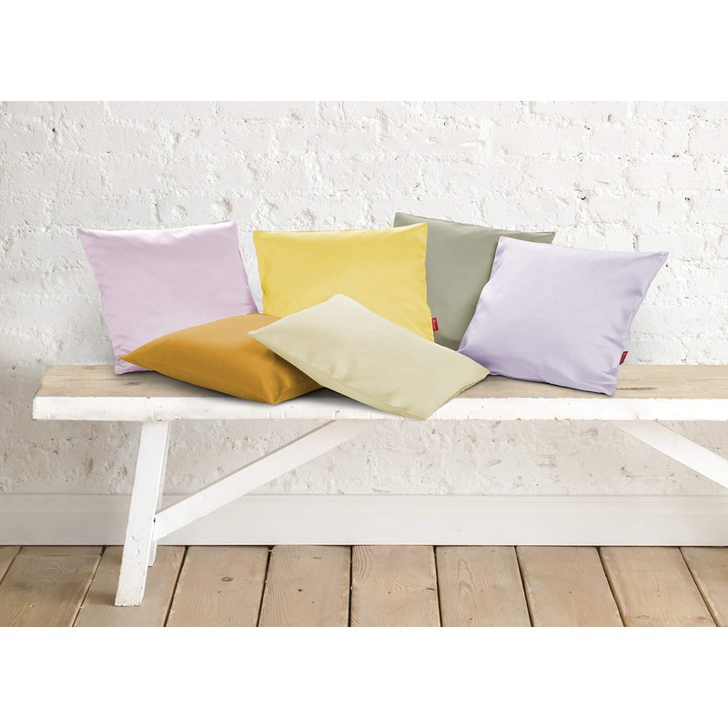 fleuresse Uni Colours Satin Light Lavender 50 x 70 cm