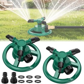 360° Rotating Lawn Sprinkler System for Efficient Watering