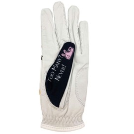 Giggle Golf Women's Golf Glove (Large, Worn On Left Hand, It's All About The Shoes)
