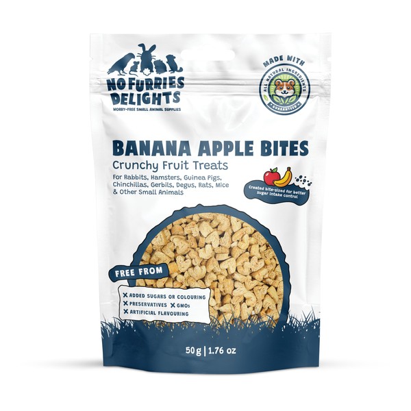 No Furries Delights Treats, 100% All Natural Mini Bites for