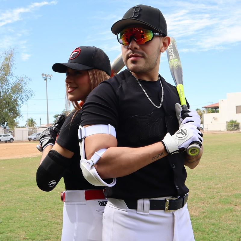 FELTER FITNESS Guantes de Bateo para Béisbol y Sóftbol Adulto