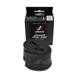 Vittoria MTB U-Lite Presta Valve Non Threaded Tube with 36mm Valve Length, 26 x 1.10/1.50