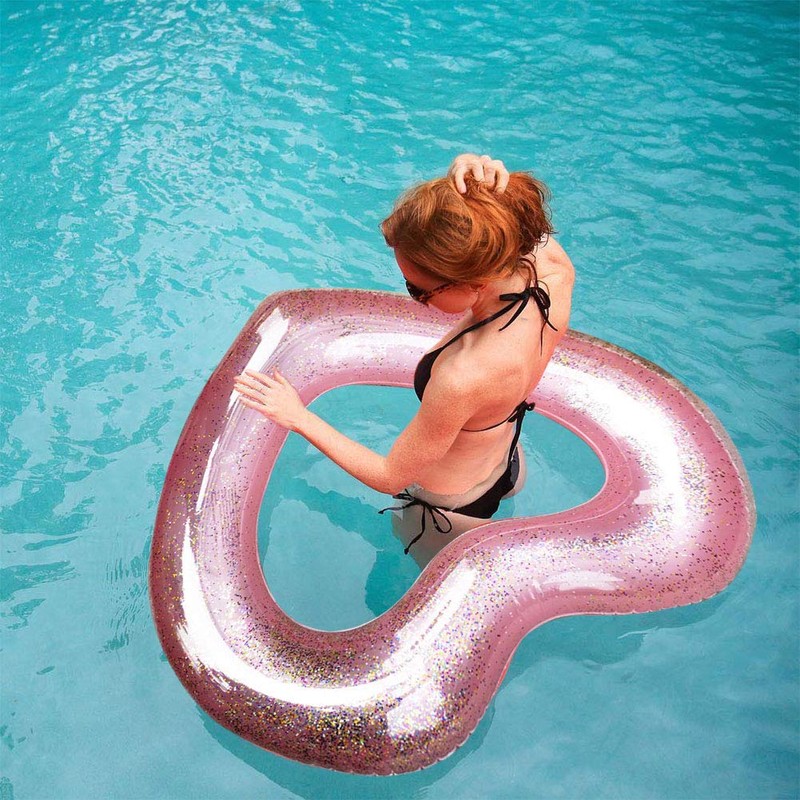 WLZP Inflatable Round Pool Float, Inflatable Swim Ring, Inflatable Pool