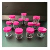 Belleza México 10 Frascos Vacios Para Acrilicos 1/4 Oz Uñas