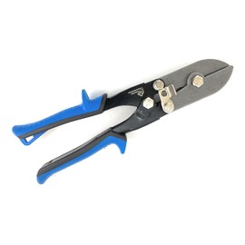 Foghorn Construction Sheet Metal Crimper - 5 Jaw Crimping Pliers for 24-28 Gauge Metal Pipe - Gutter, HVAC, Vent, & Stove Work - Professional Sheet Metal Tools