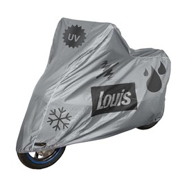 Louis Outdoor Cover Scooter Evo, Scooter Cover Waterproof, for Garage & as Motorcycle Tarpaulin Outdoor, Motorscooter Tarpaulin with UV Protection, Frost Resistant & Tear-Resistant, M