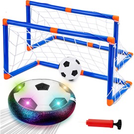 Jasonwell Juguetes para Niños Niñas - Pelota de Fútbol Flotante Porterias de Soccer Kit Juguete Balón de Fútbol para Juegos Exteriores Interiores Actividades Regalos para Niños de 4 5 6 7 8 9 10 Años