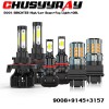 CHUSYYRAY LED Headlights + Fog Light +Turn Signal Lights For