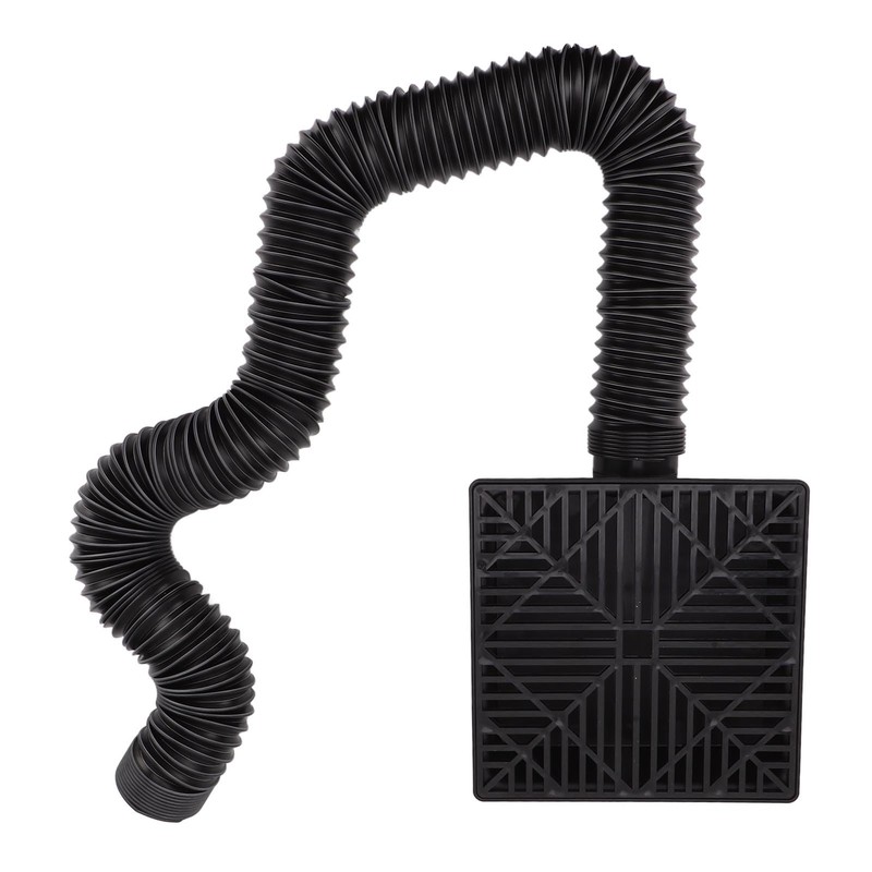 Black Gutter Downpipe Extensions, Collecting Basin, Low Profile, Downpipe Extension,