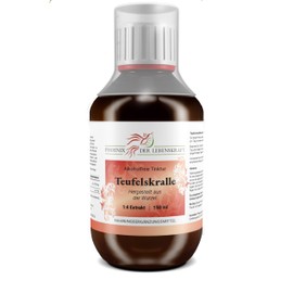 Devil's Claw Tincture (Alcohol-Free) - 150 ml, Hapargophytum Procumbens Drops, 1:4 Extract, Top Premium Quality, Made in Austria, Vegan