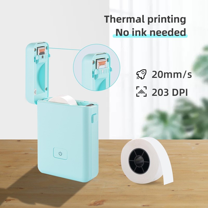 vretti Sticker Maker Mini Label Maker with Multiple Templates, HP2