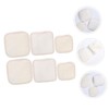 minkissy 6 Piece Bath Loofah Sponge Set Shower Loofahs Body